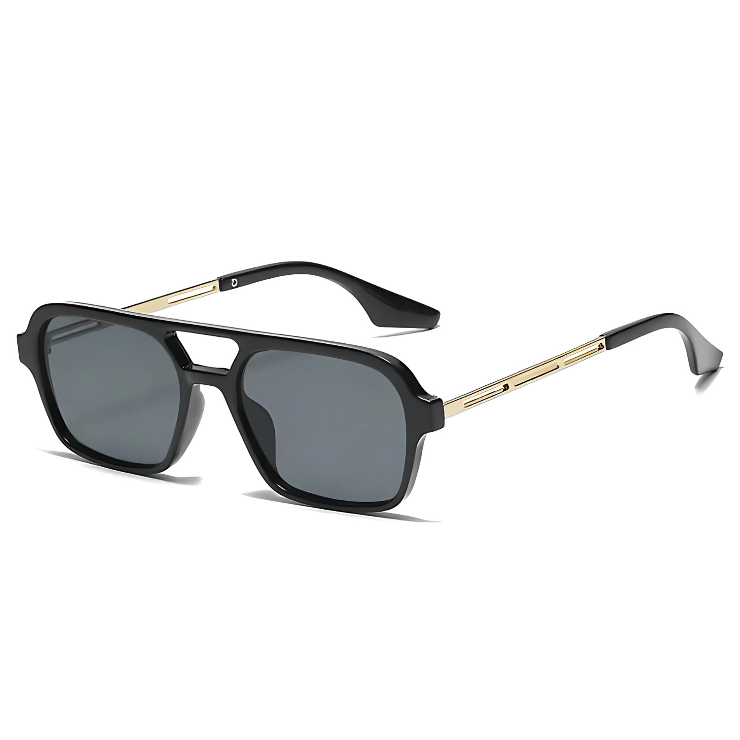 HUVORA | Wise Knight | Flat Square Aviator Sunglasses | Anti Blue Light Computer Glasses