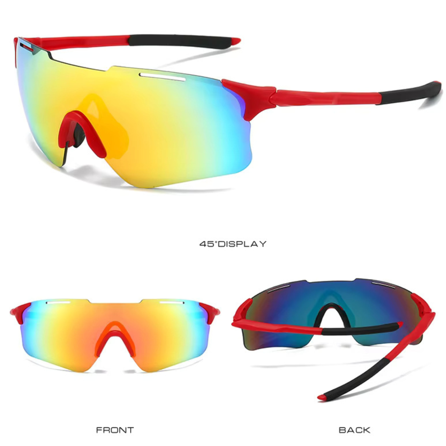 HUVORA | Trail Bolt | Wraparound Sports Sunglasses