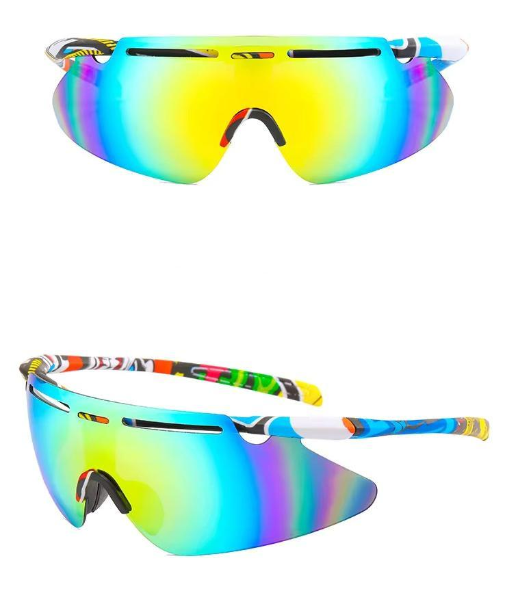 HUVORA | Grip Master | Rimless Wraparound Sports Sunglasses