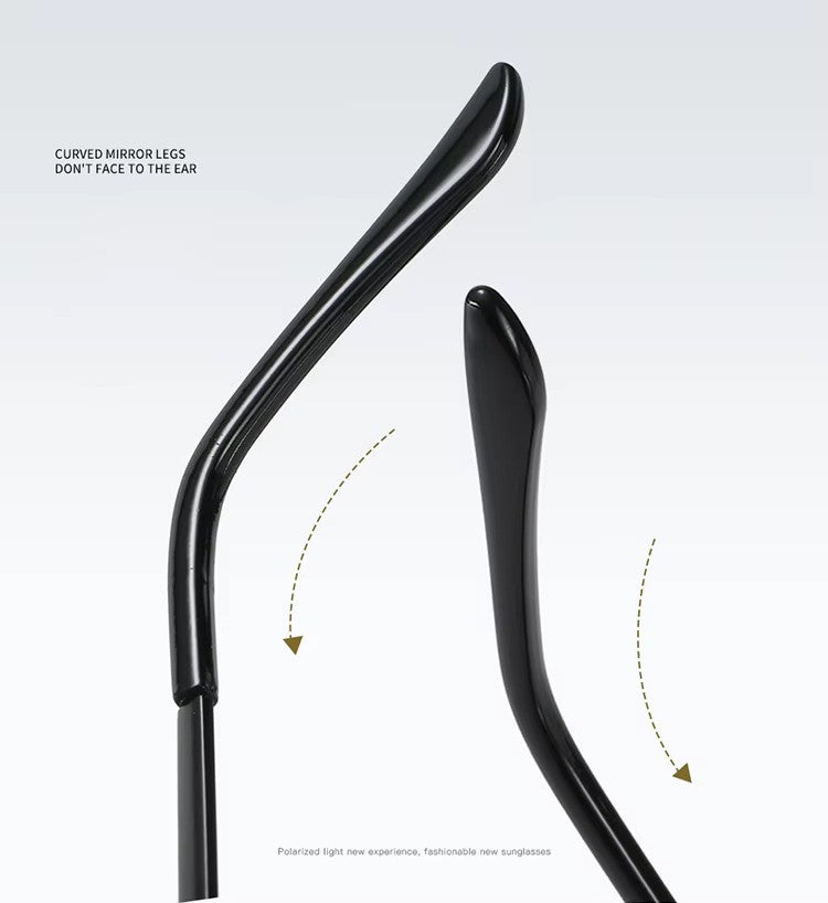 HUVORA | Air Marshal | Polarized Aviator Sunglasses