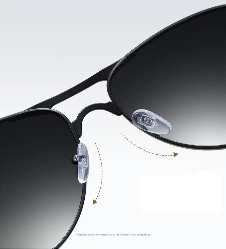HUVORA | Air Marshal | Polarized Aviator Sunglasses