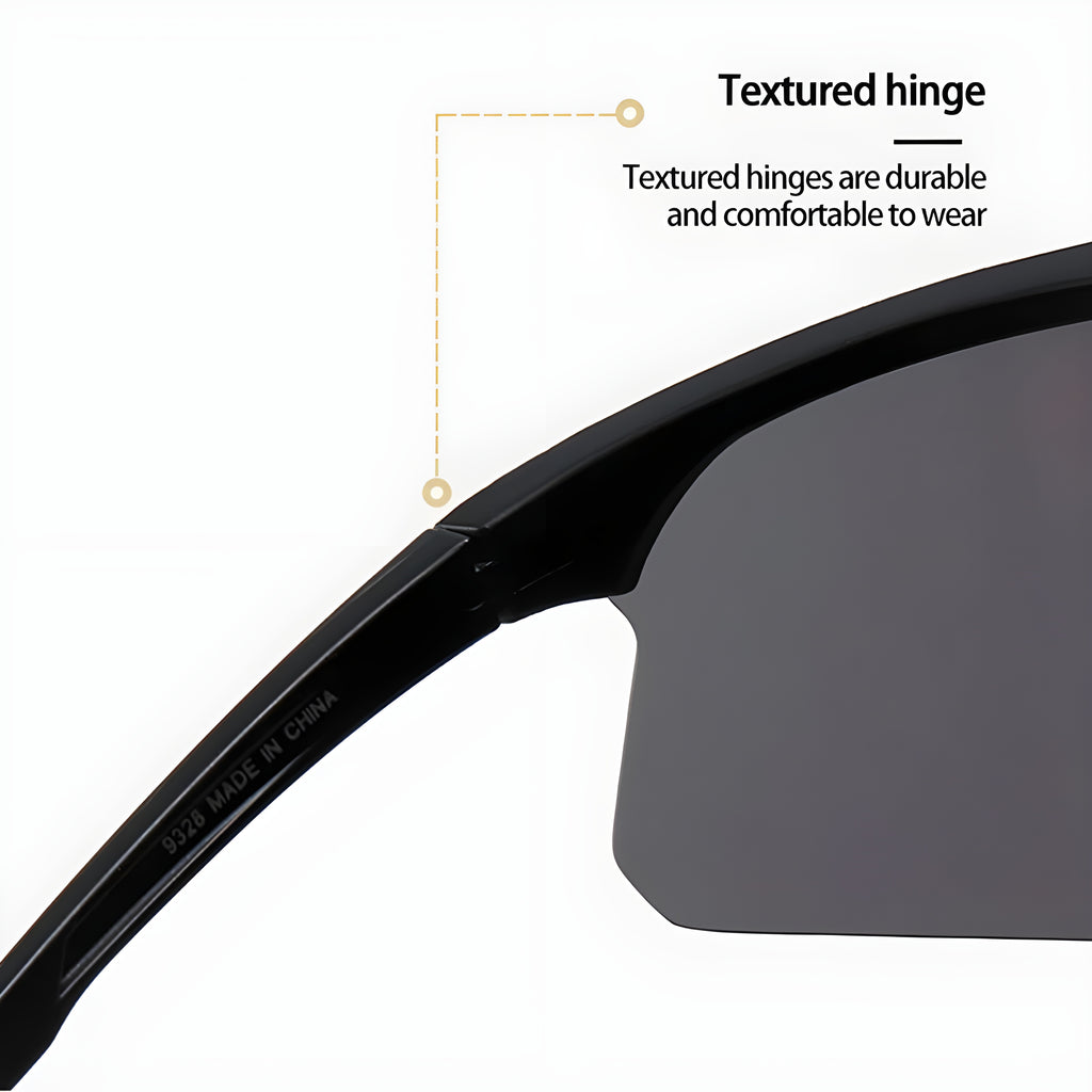 HUVORA | Velocity X | Rimless Shield Sports Sunglasses