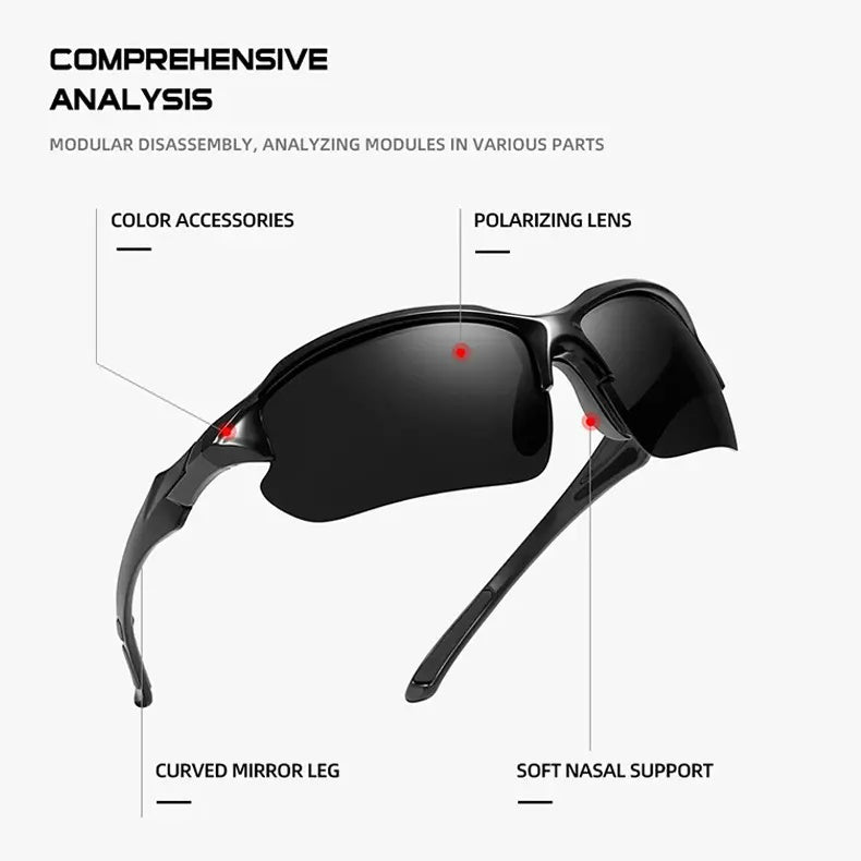 HUVORA | Shadow Sprint | Polarized Sports Sunglasses