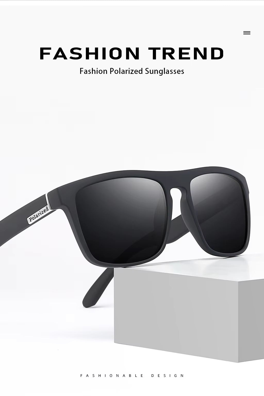 HUVORA | Mirage Flex | Polarized Wayfarer Sunglasses