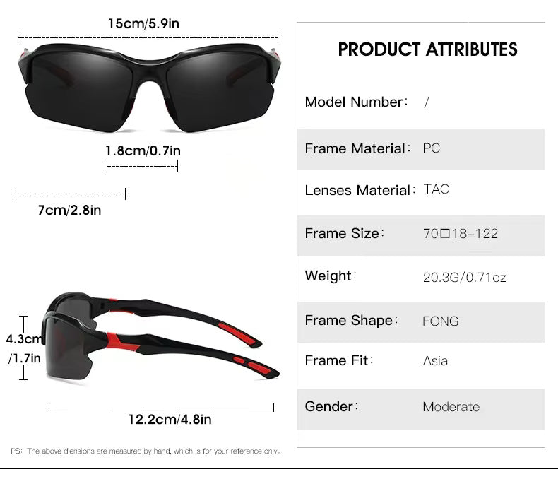HUVORA | Shadow Sprint | Polarized Sports Sunglasses