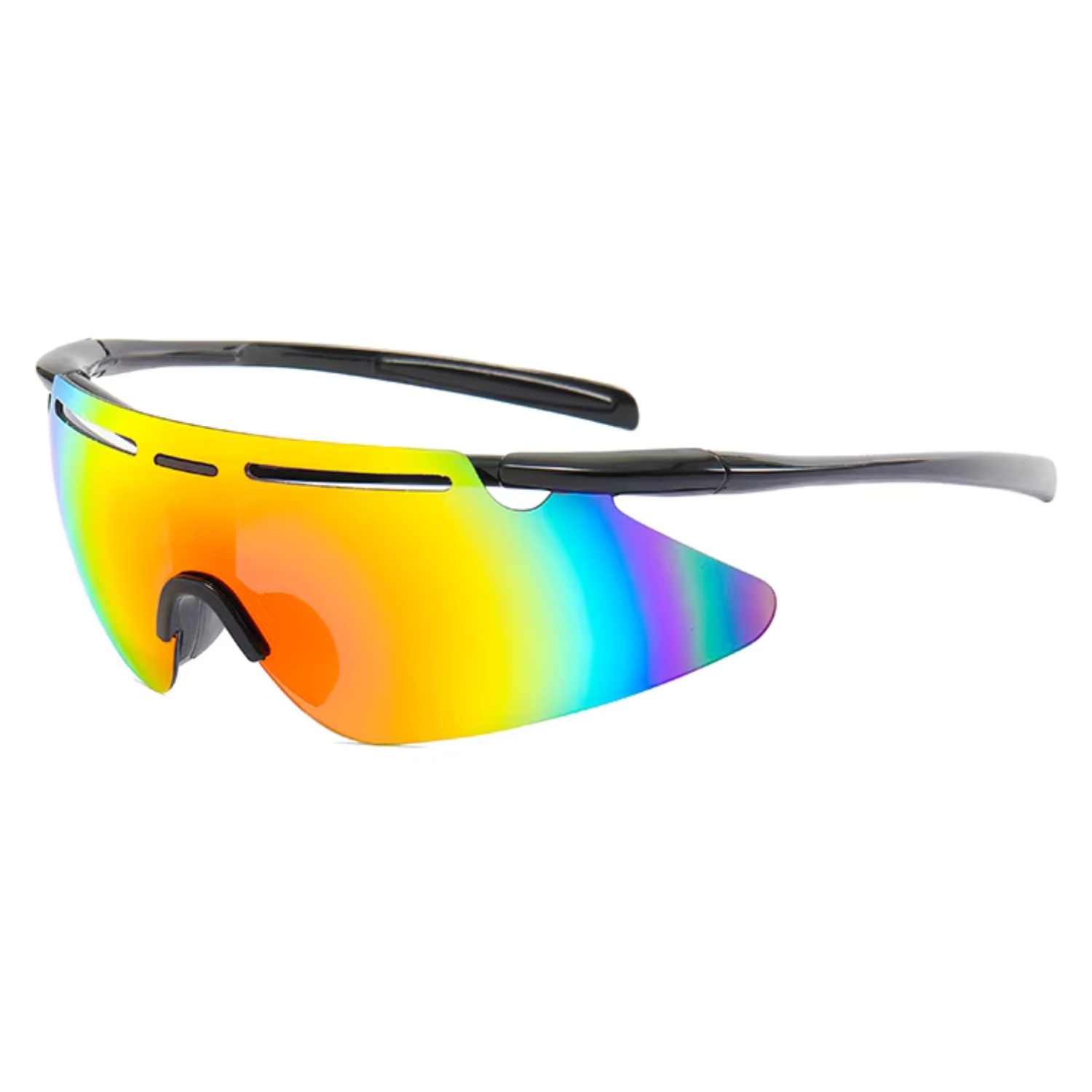 HUVORA | Grip Master | Rimless Wraparound Sports Sunglasses