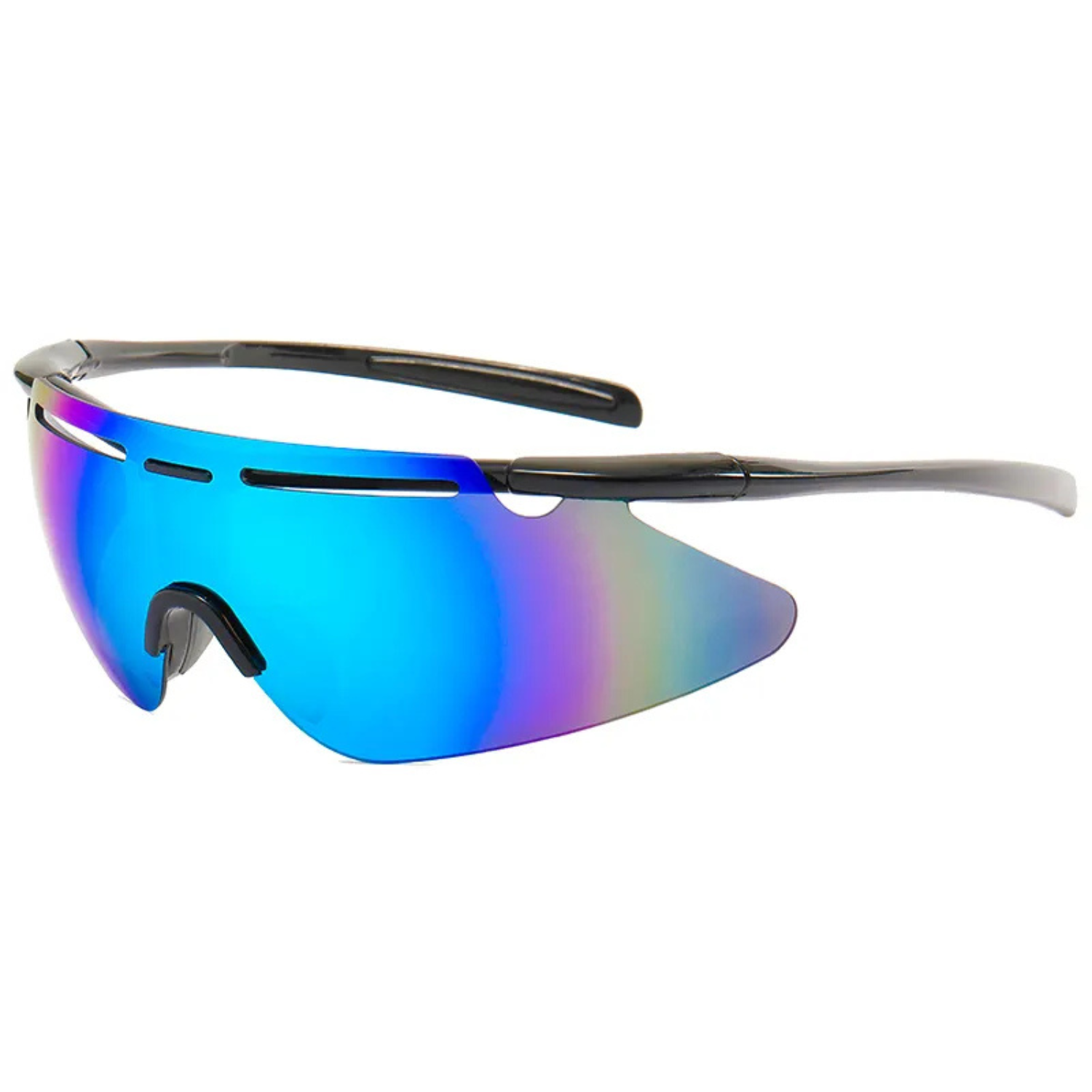 HUVORA | Grip Master | Rimless Wraparound Sports Sunglasses