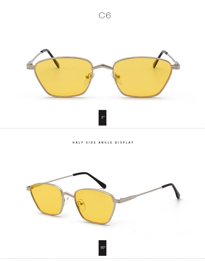 HUVORA | Glint Edge | Pentagonal Square Sunglasses