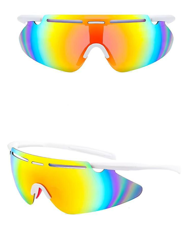 HUVORA | Grip Master | Rimless Wraparound Sports Sunglasses