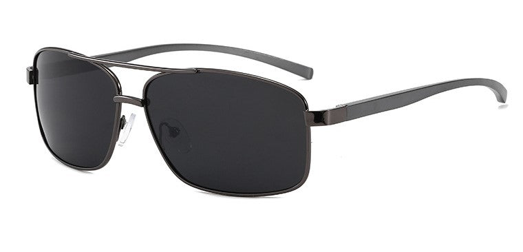 HUVORA | Enduro Pro | Polarized Rectangle Sunglasses | Spring Hinges