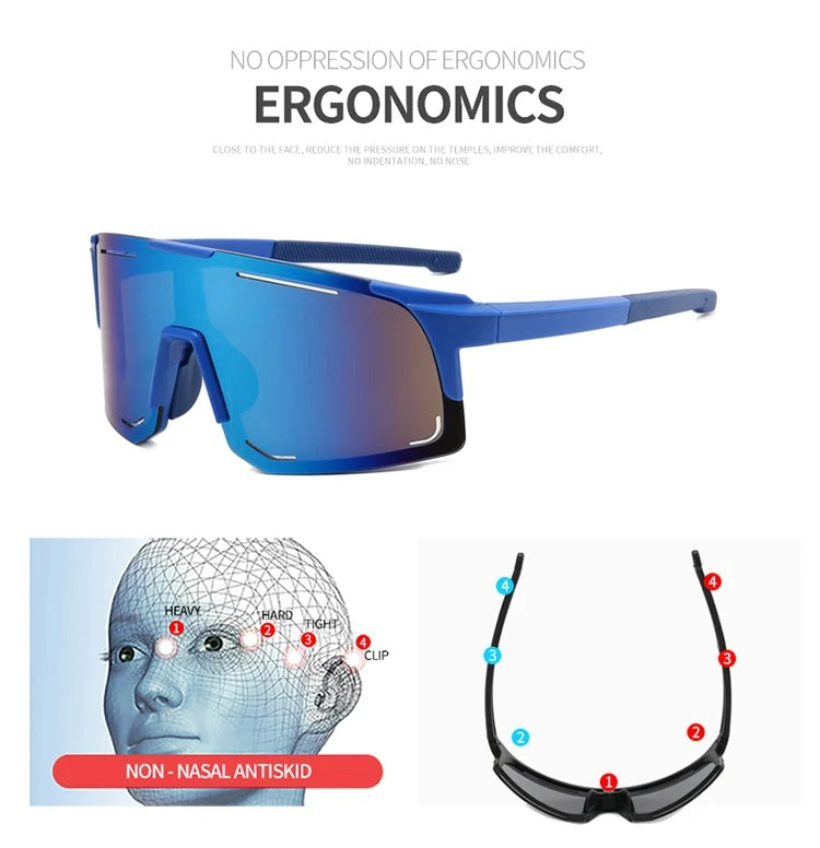 HUVORA | Wind Strike | Shield Sports Sunglasses