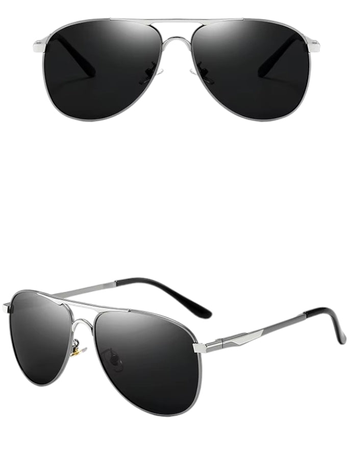 HUVORA | Air Marshal | Polarized Aviator Sunglasses