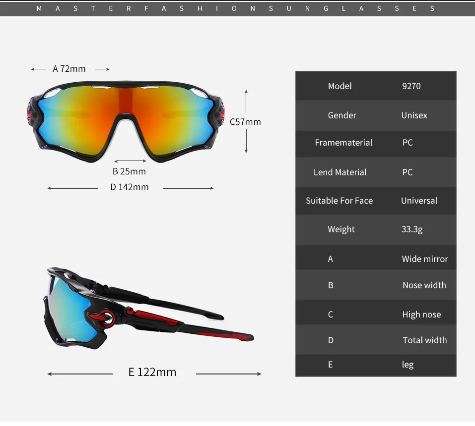 HUVORA | Aero Blade | Wraparound Sports Sunglasses