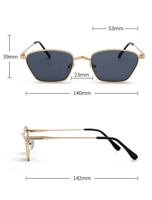 HUVORA | Glint Edge | Pentagonal Square Sunglasses