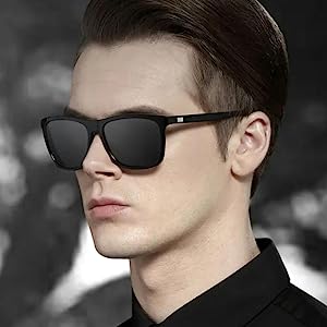 HUVORA | VIP Man | Polarized Wayfarer Sunglasses