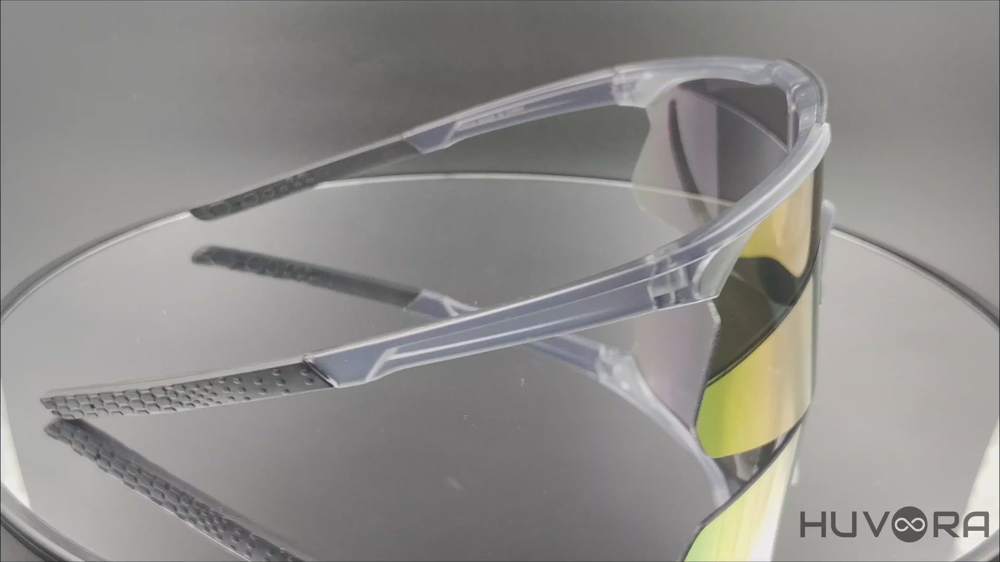 HUVORA | Velocity X | Rimless Shield Sports Sunglasses