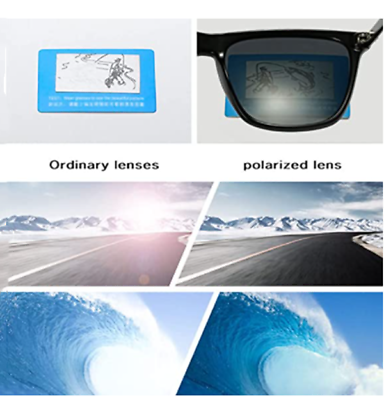 HUVORA | VIP Man | Polarized Wayfarer Sunglasses