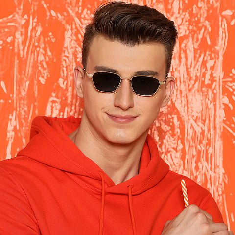HUVORA | Glint Edge | Pentagonal Square Sunglasses